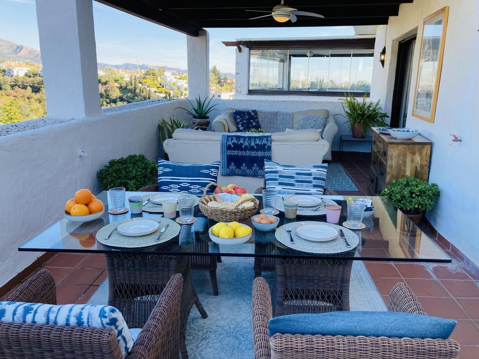 Las Lomas - Pool, Terrace & View Marbella Exterior foto